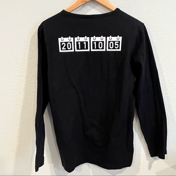 T Vancl size large Steve Jobs memorial long sleeve shirt - Picture 2 of 6